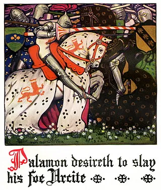 examples of chivalry in le morte d arthur
