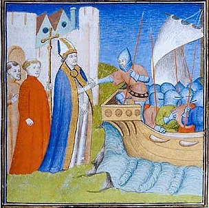 Portrait de Rollo (Robert I) (860-927-933), dirigeant viking et duc de  Normandie.