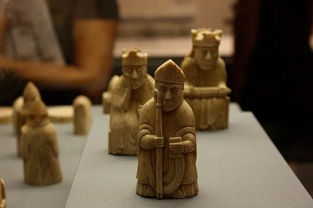 British Museum: Lewis Chess Pieces, My first Flickr photo! …