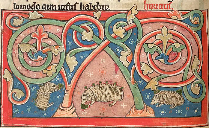 Medieval Bestiary : Manuscripts : Huntington Library HM 27523