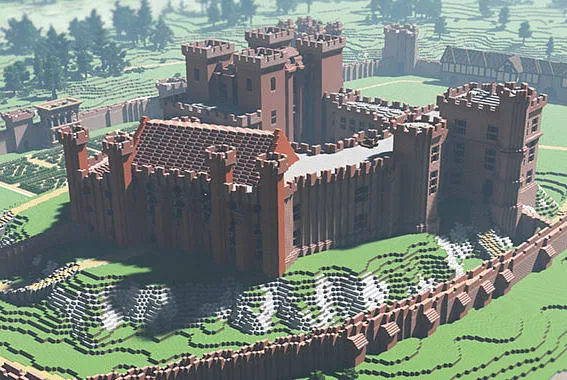 I decided to try and build a castle, any tips on how it looks so far? : r/ Minecraft