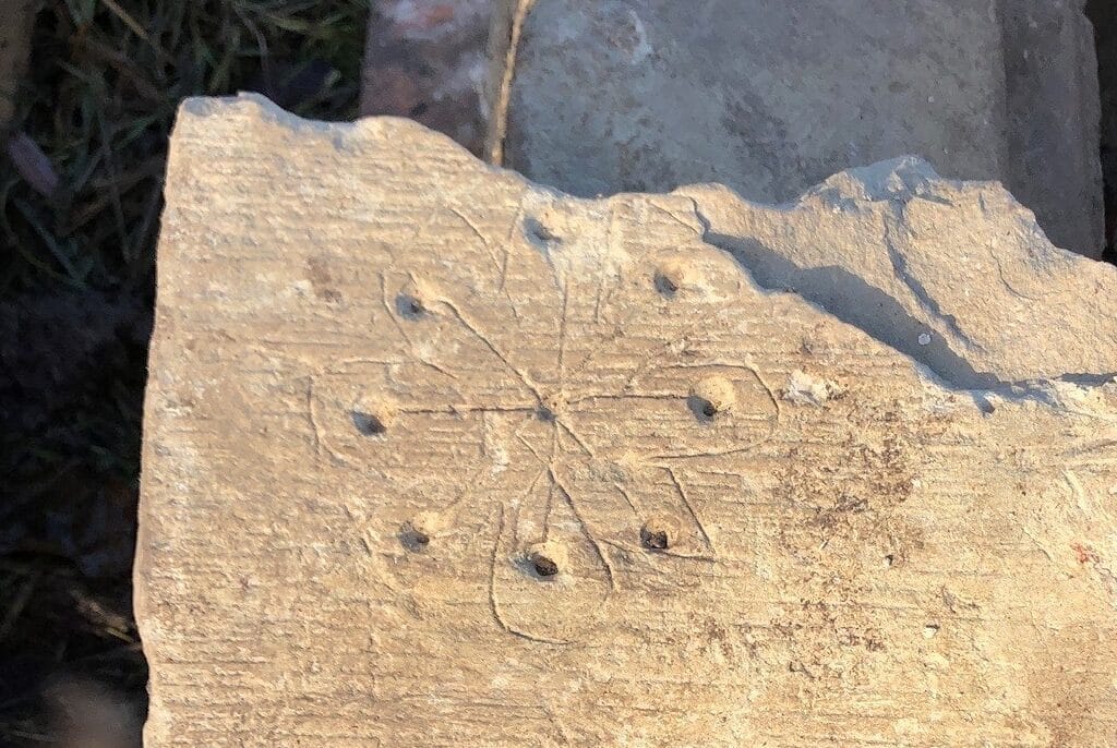 Graffiti to ward off evil spirits discovered in medieval church