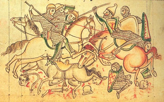 How military technologies spread across the ancient and medieval