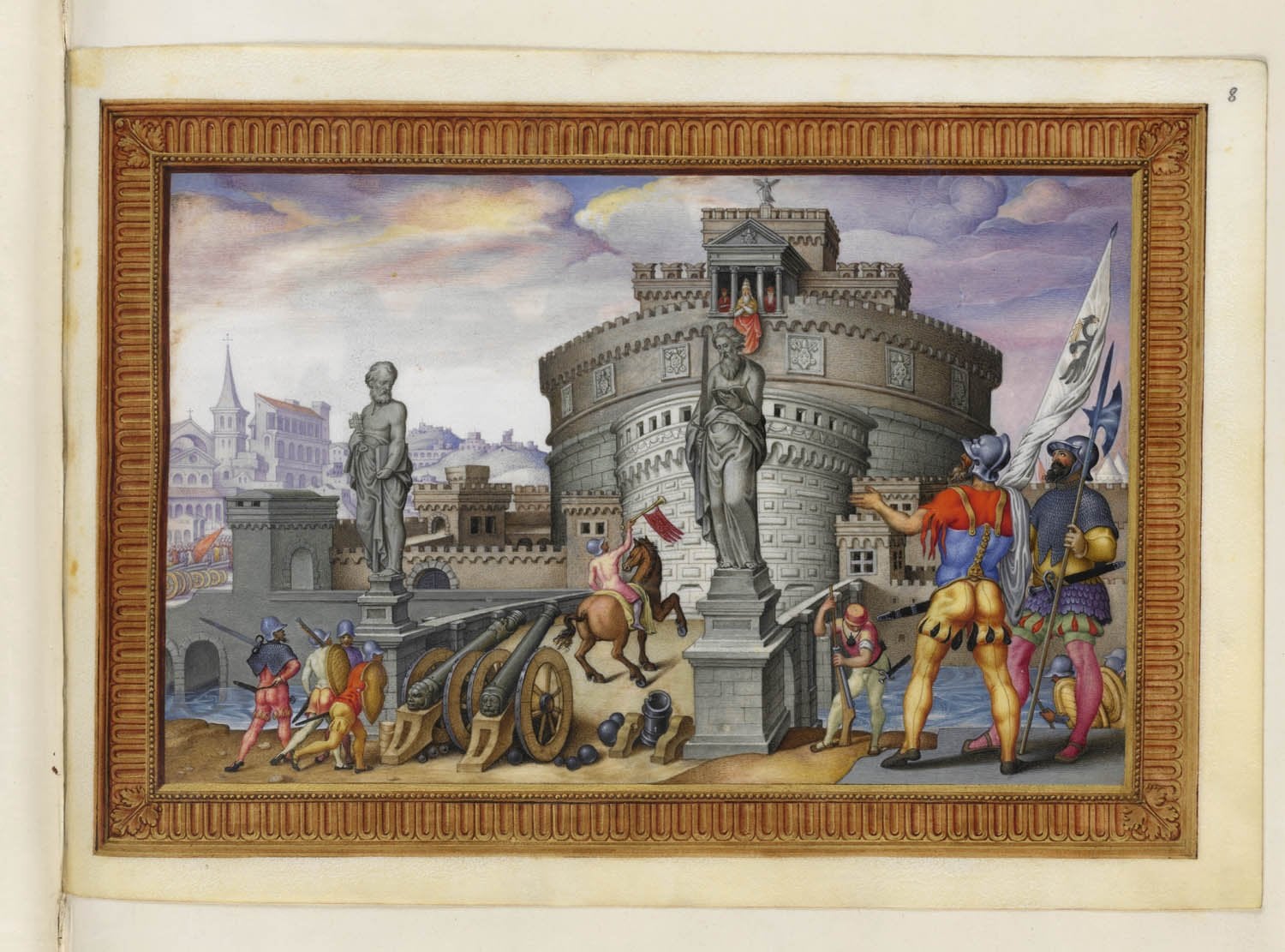 The Sack Of Rome Hell Itself Was A More Beautiful Sight To Behold”: