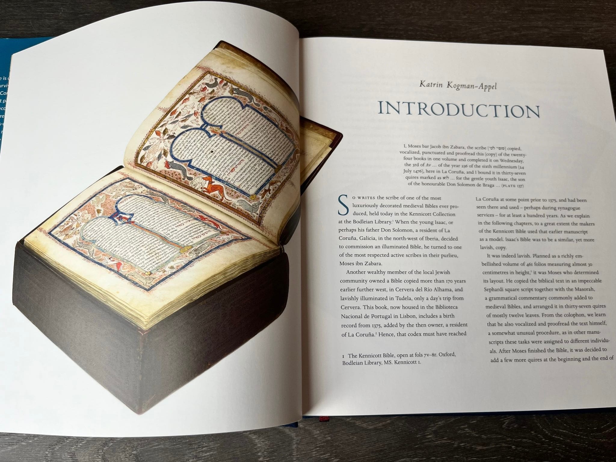 New Medieval Books: The Kennicott Bible - Medievalists.net
