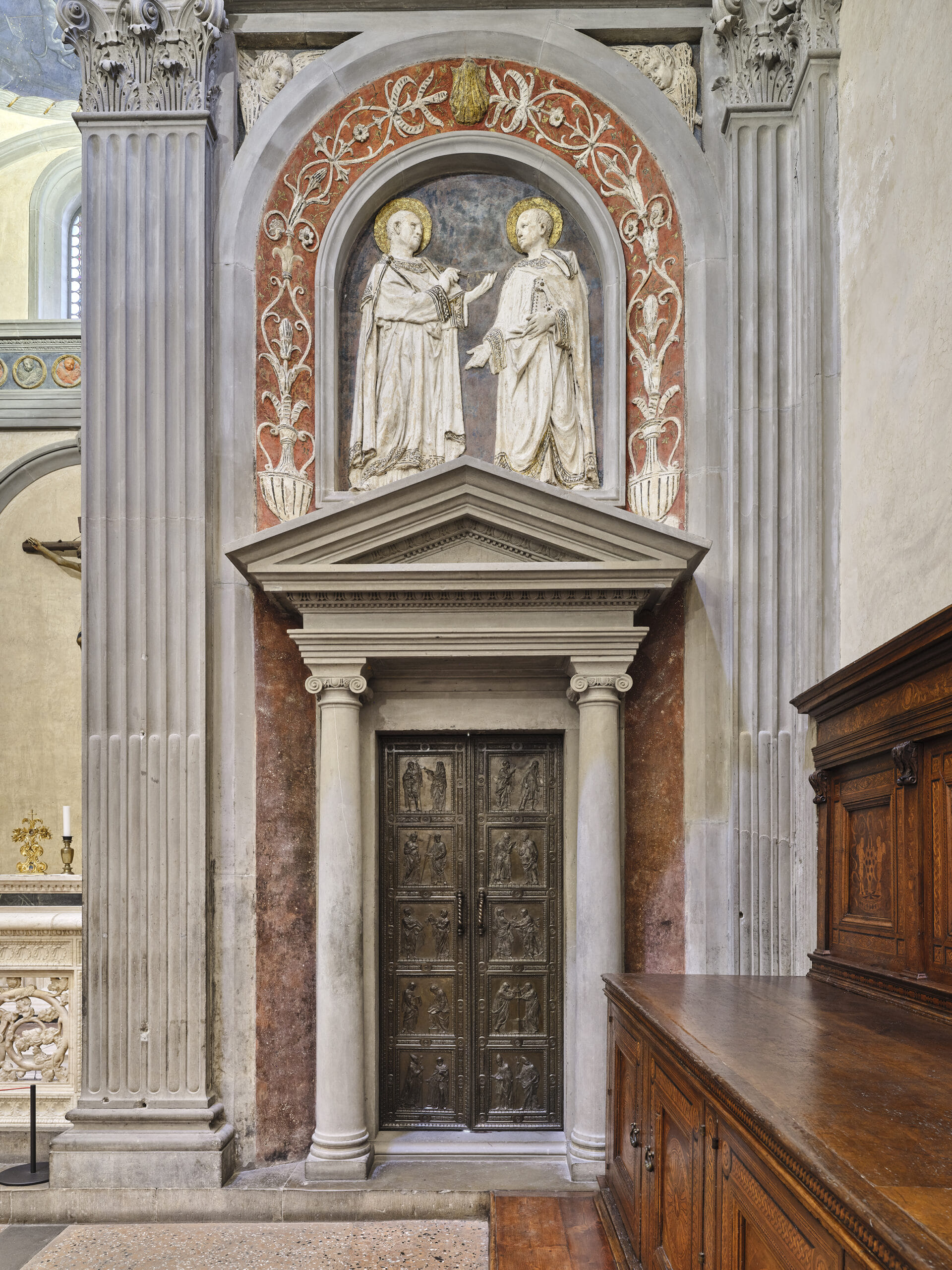 Medieval Bronze Doors by Donatello Return to Florence After
